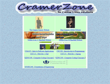 Tablet Screenshot of cramerzone.com